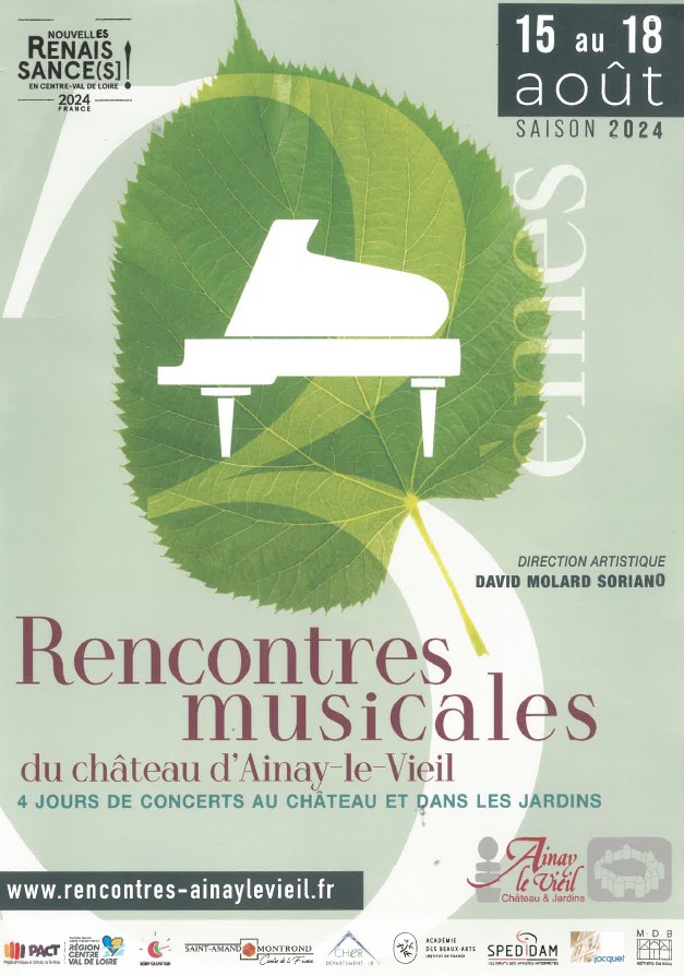 Rencontres musicales au Château d’Ainay le Vieil