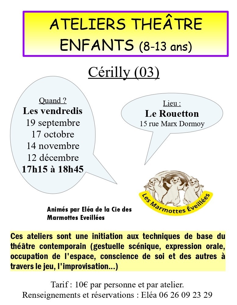 Atelier théâtre