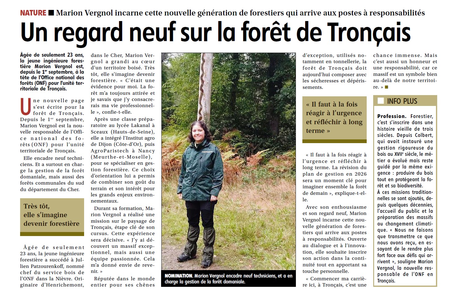 Un regard neuf sur la forêt de Tronçais