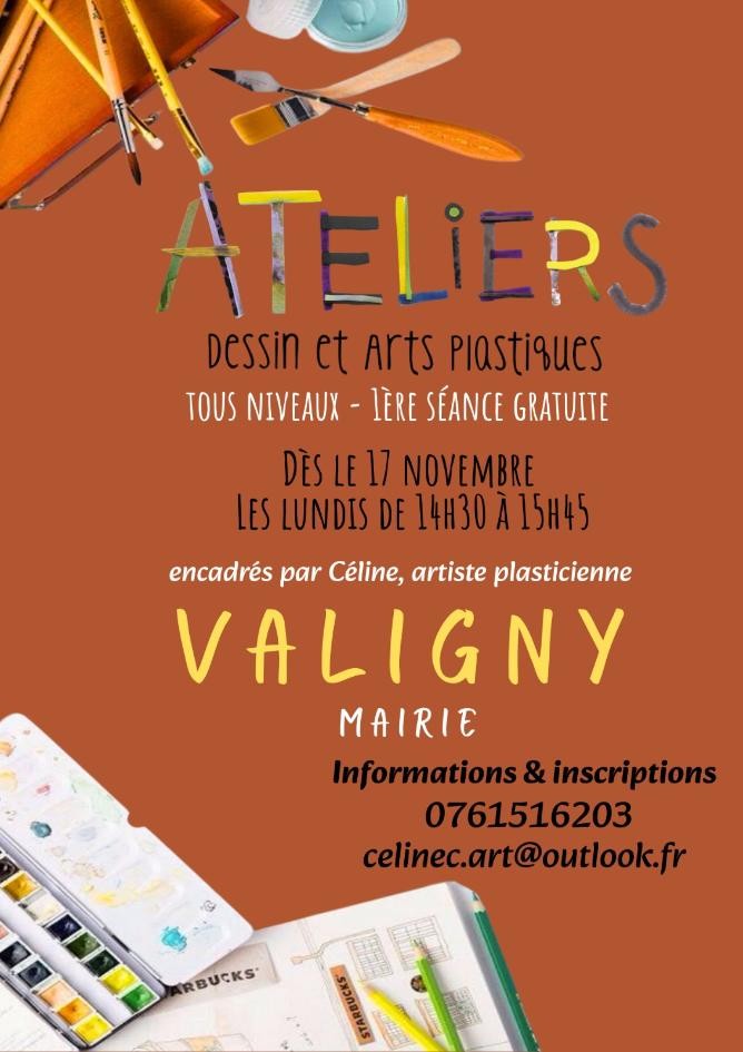 Valigny : atelier dessins