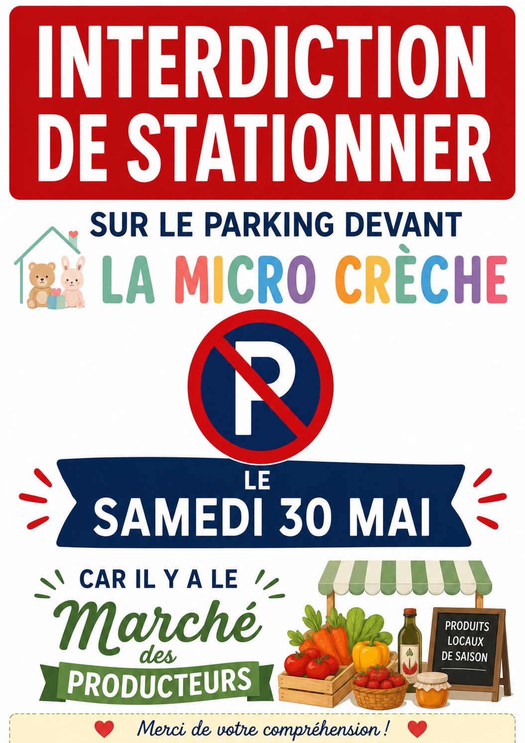 Interdit de stationner