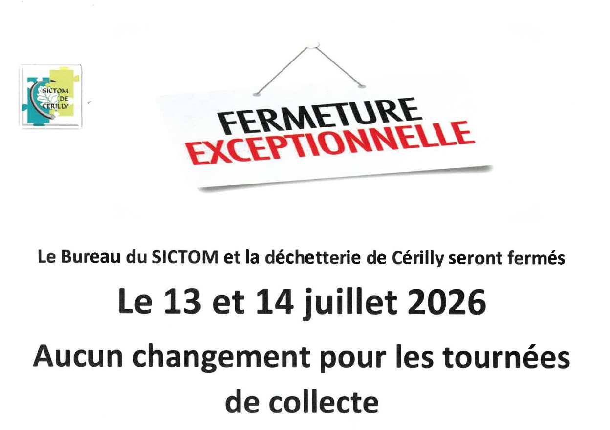 SICTOM Fermeture